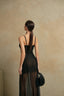 BLACK MESH DRESS MIAMI