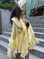 YELLOW DRESS - KIMONO KARINA