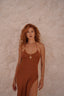 DRESS MOANA TERRACOTTA